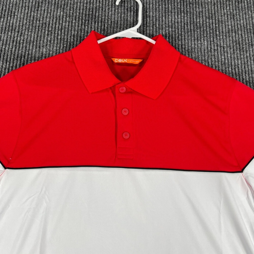 Cutter & Buck Polo Shirt Mens Small Red Short Sleeve Golf Outdoor Casual NWOT